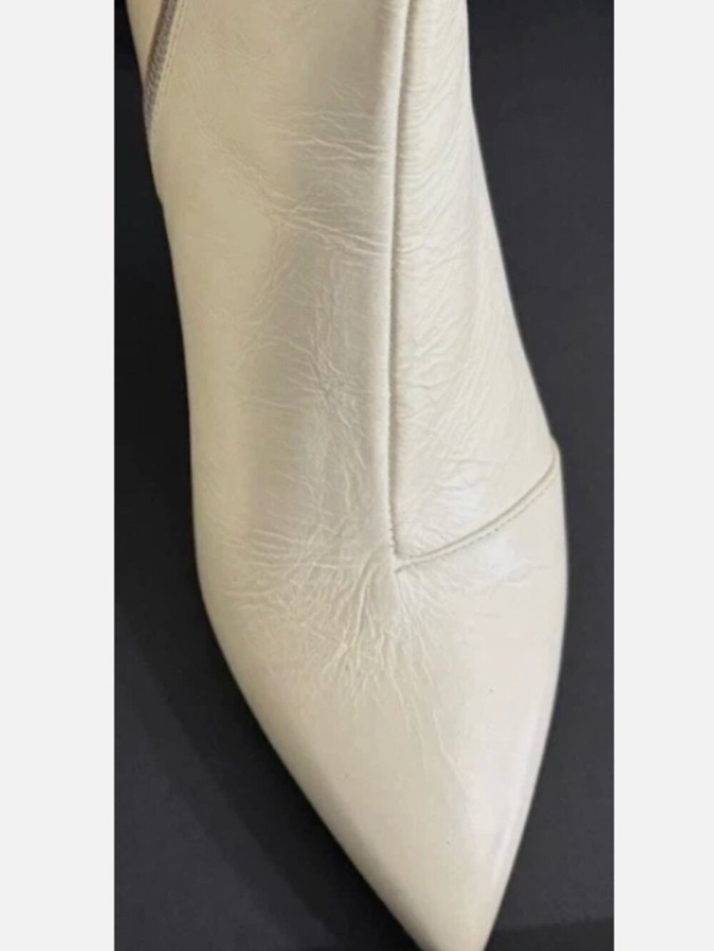 Rag & Bone Beha Boot cream Leather Suede MSRP $575 Size 8.5